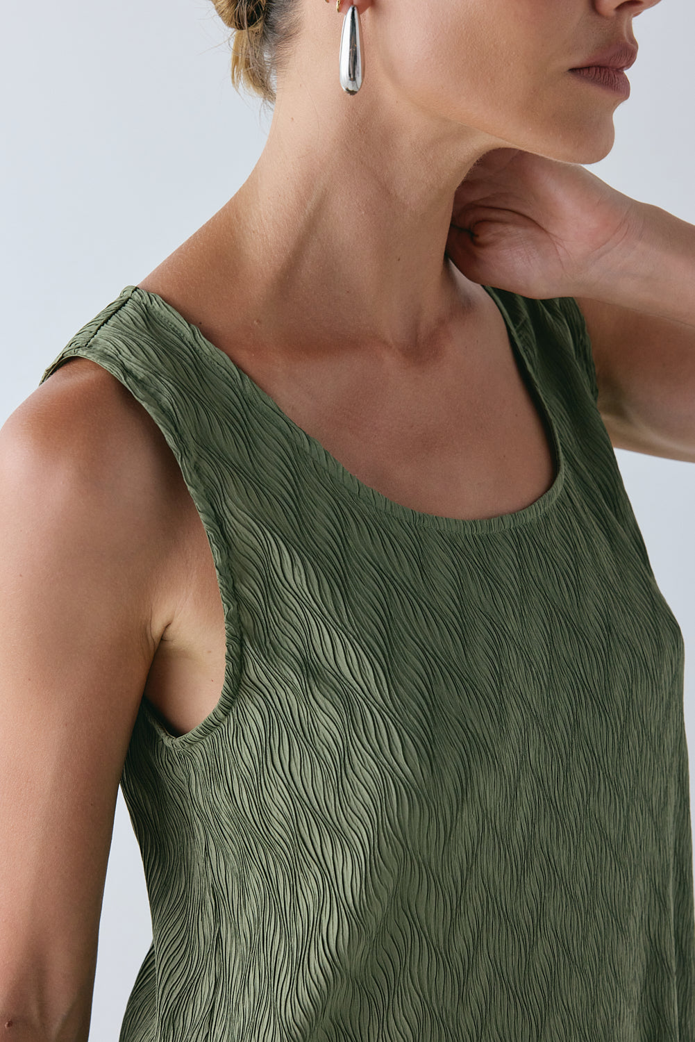 Addison Top Khaki