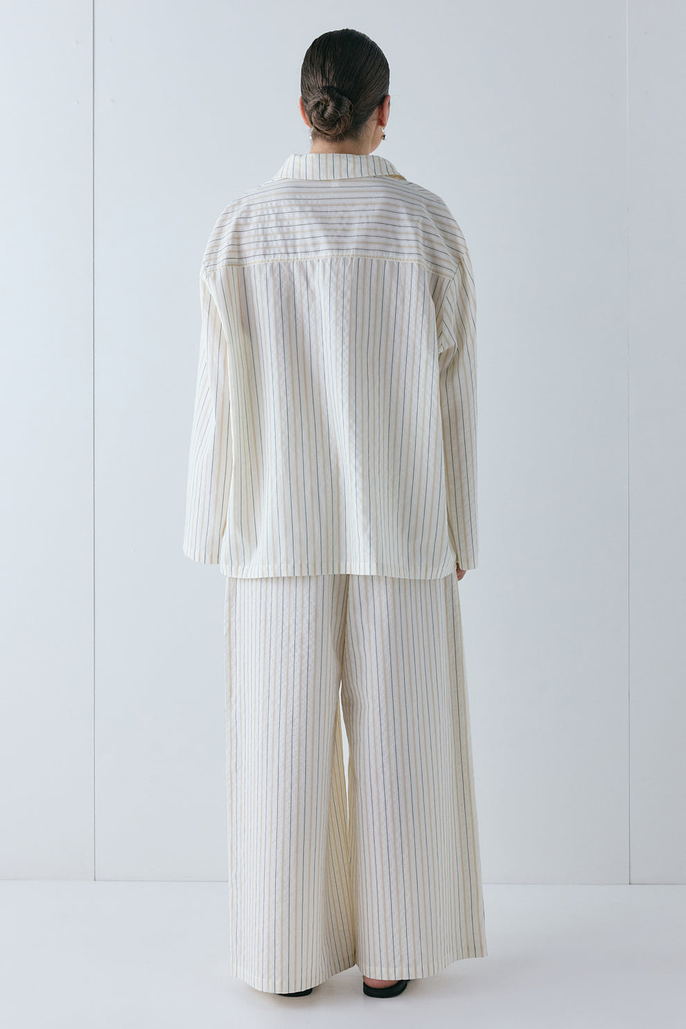 Drew Pants Cream Stripe