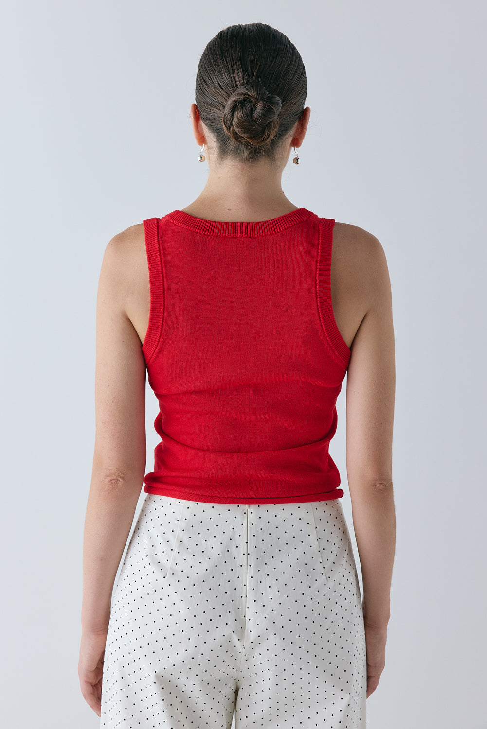 Kai Knit Tank Red 