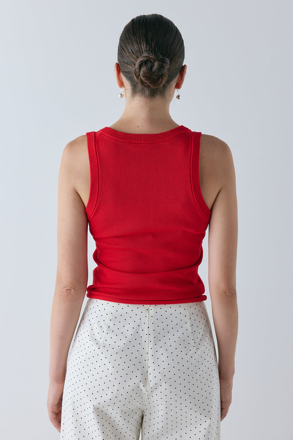 Kai Knit Tank Red 