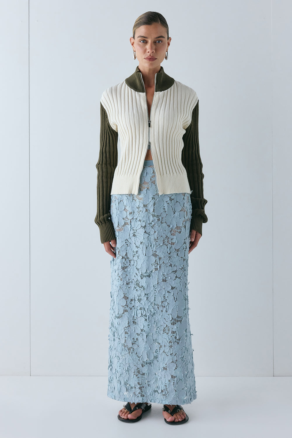 Mackenzie Knit Jumper Khaki