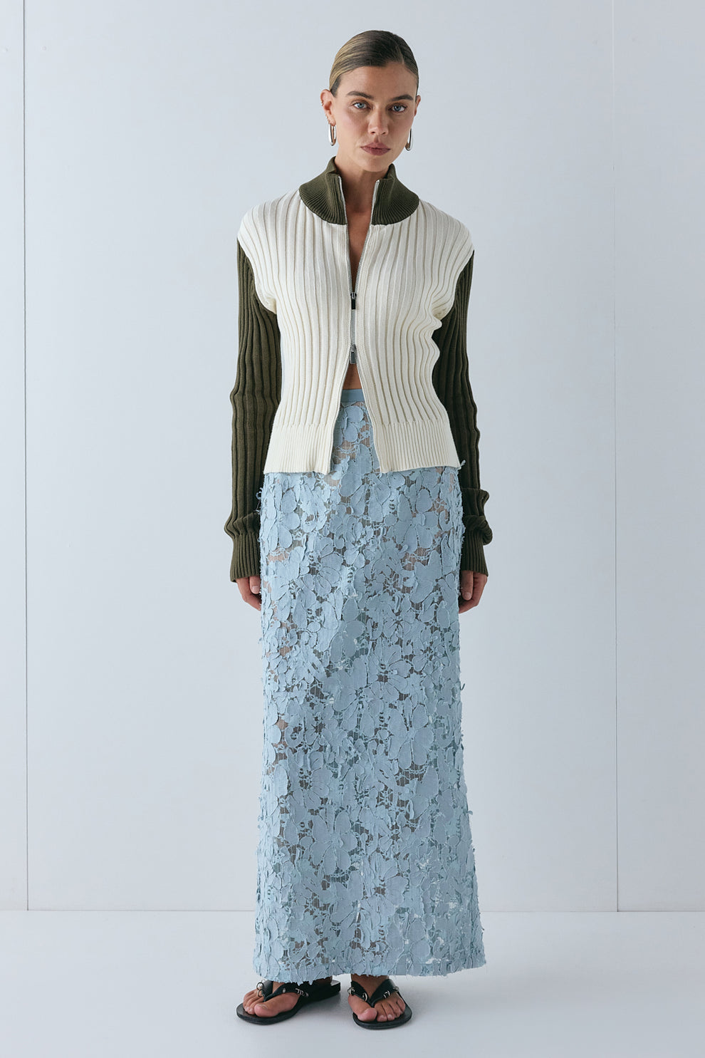 Mackenzie Knit Jumper Khaki