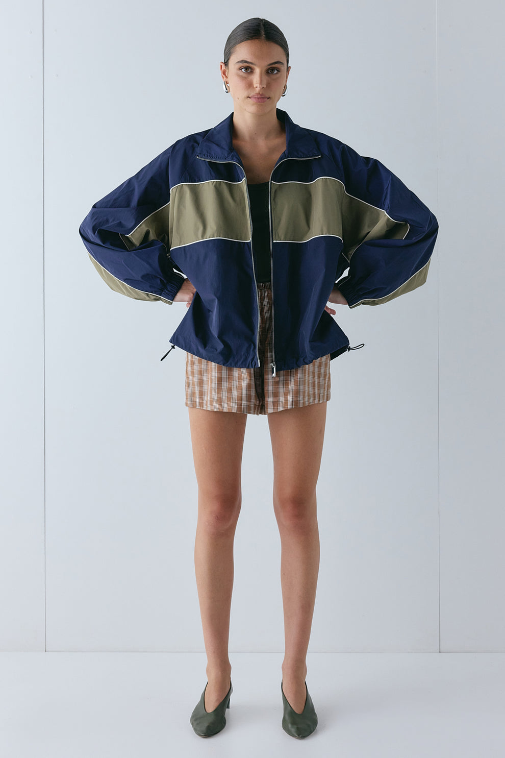 Zeva Spray Jacket Navy