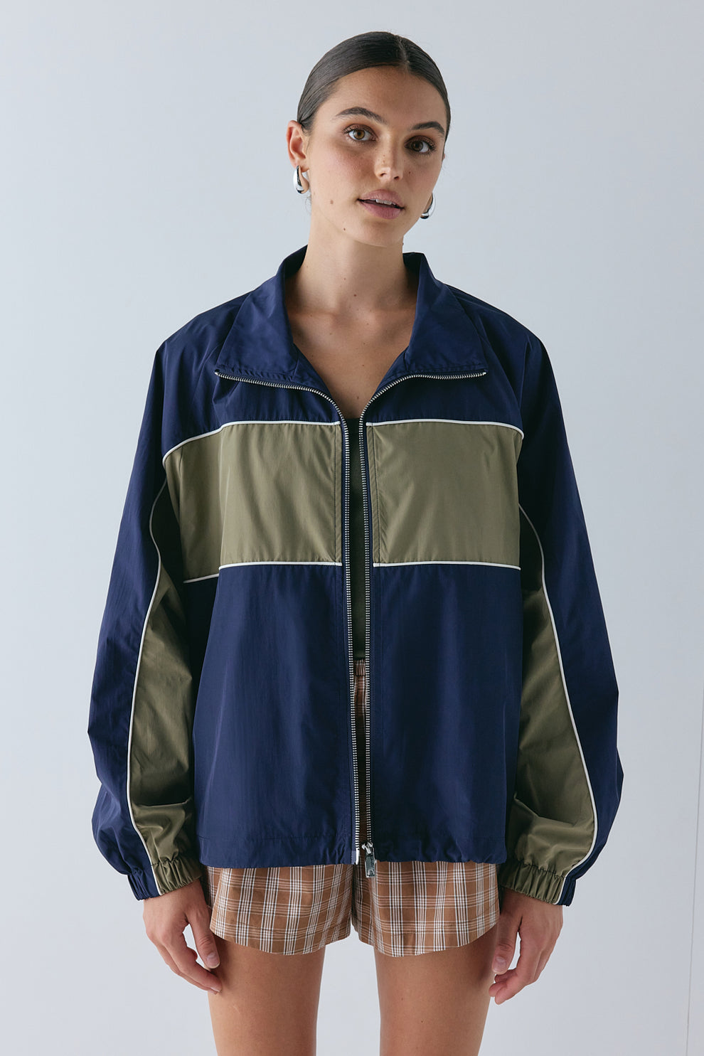 Zeva Spray Jacket Navy - size:Hailey:AU 6 / US 2