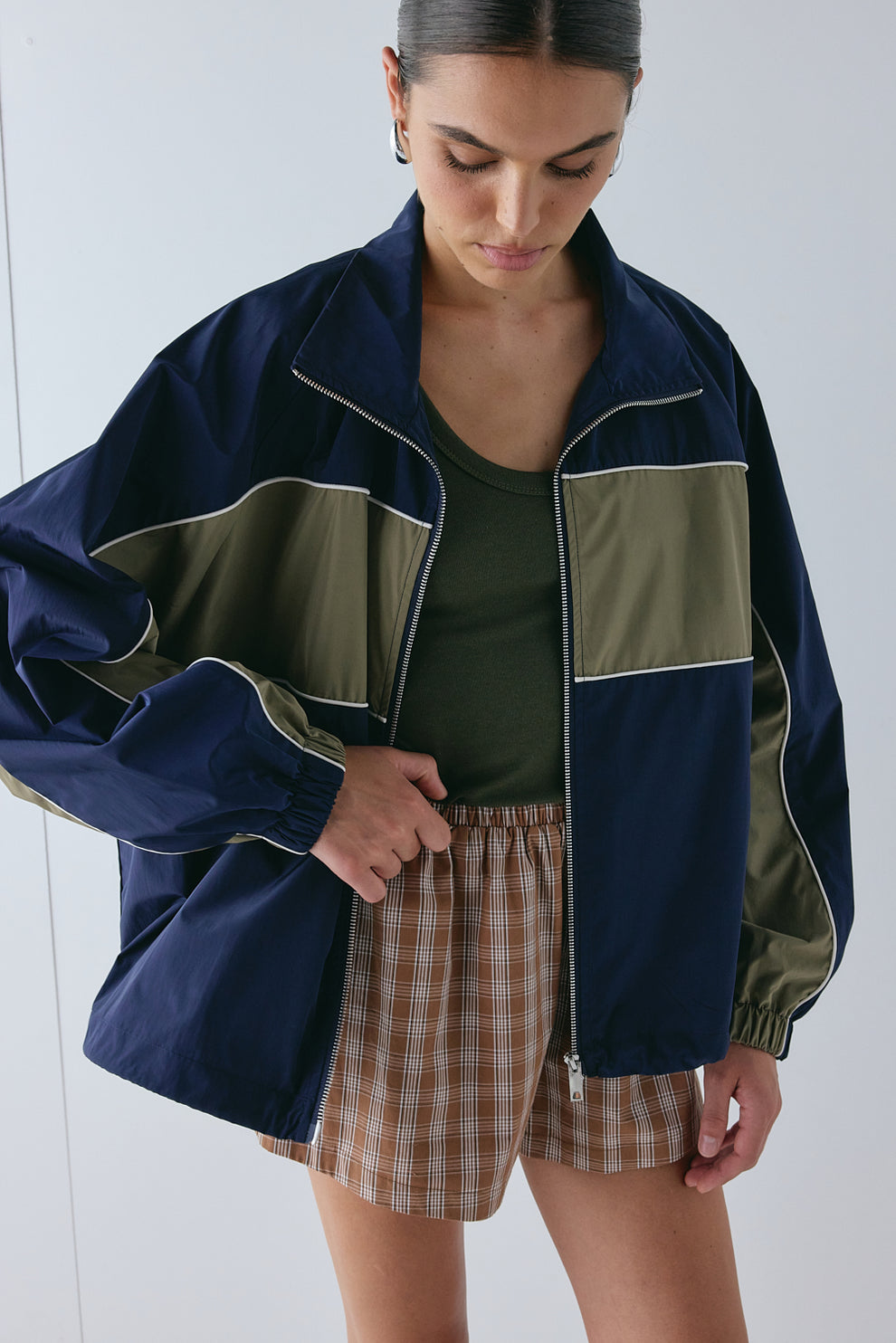 Zeva Spray Jacket Navy