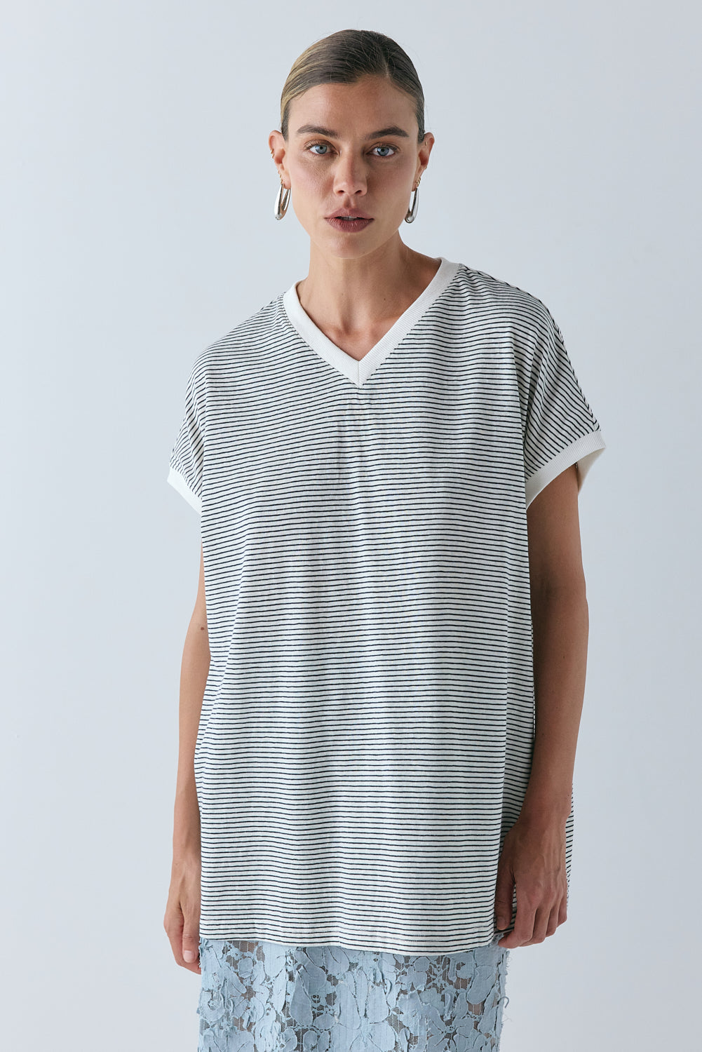 Lee Tank Black Stripe - size:Joanna:AU 6 / US 2