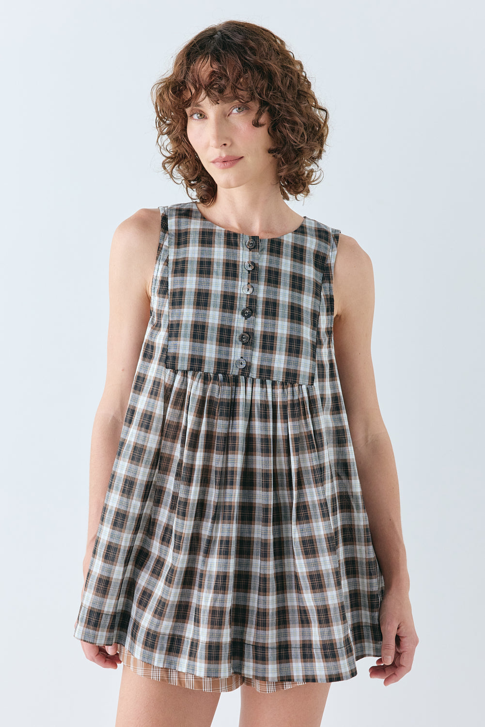 Juliet Tunic Top Check - size:Kelsey:AU 8 / US 4