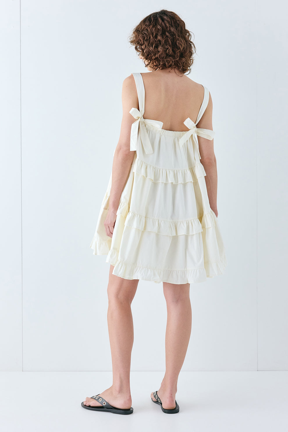 Lila Mini Dress Cream