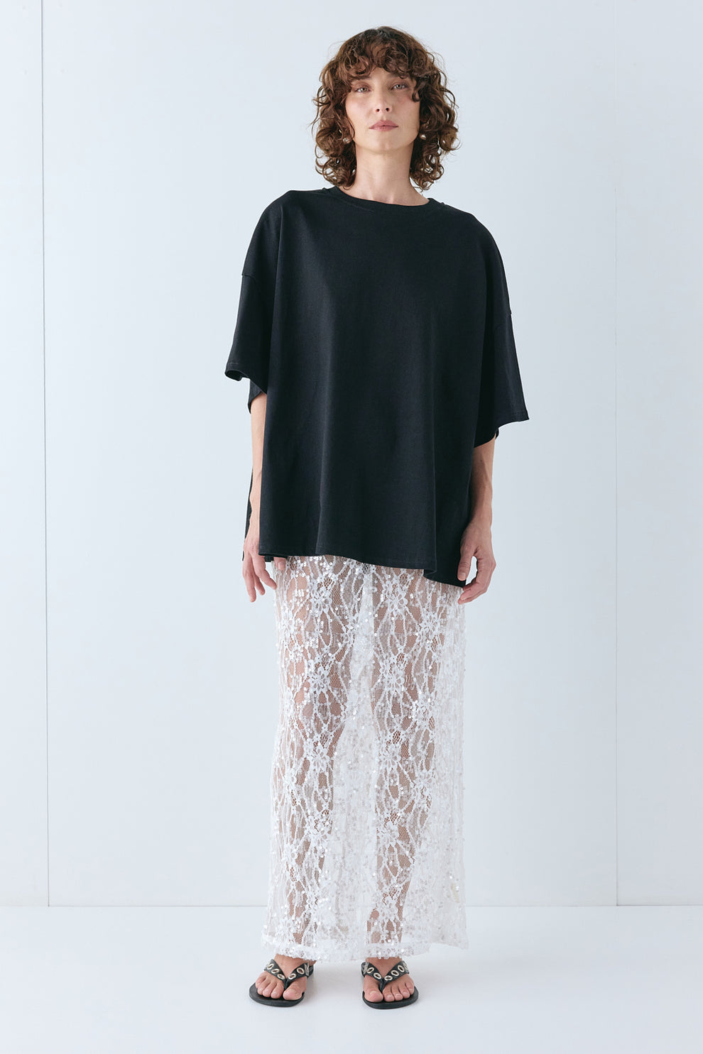 Willow Tee Black - size:Kelsey:AU 6 / US 2
