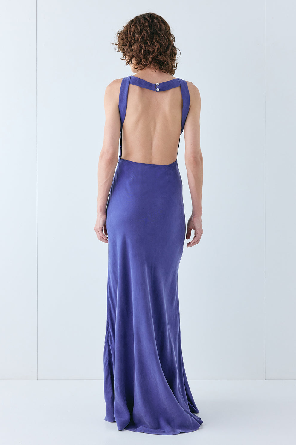 Audrey Maxi Dress Blue