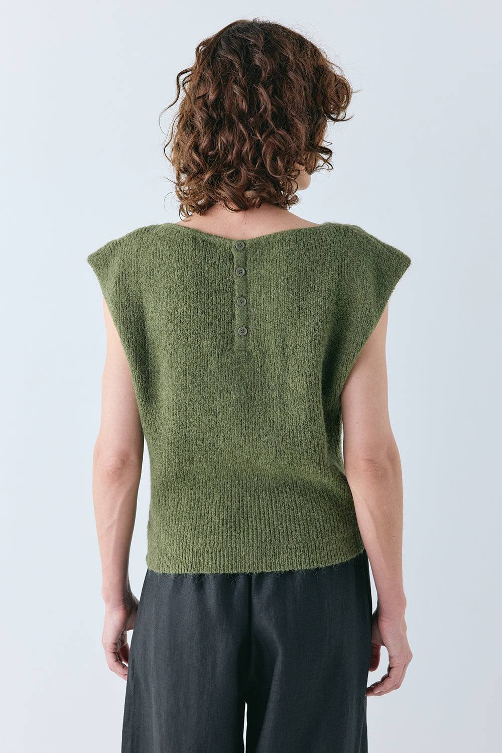 Greta Knit Top Olive