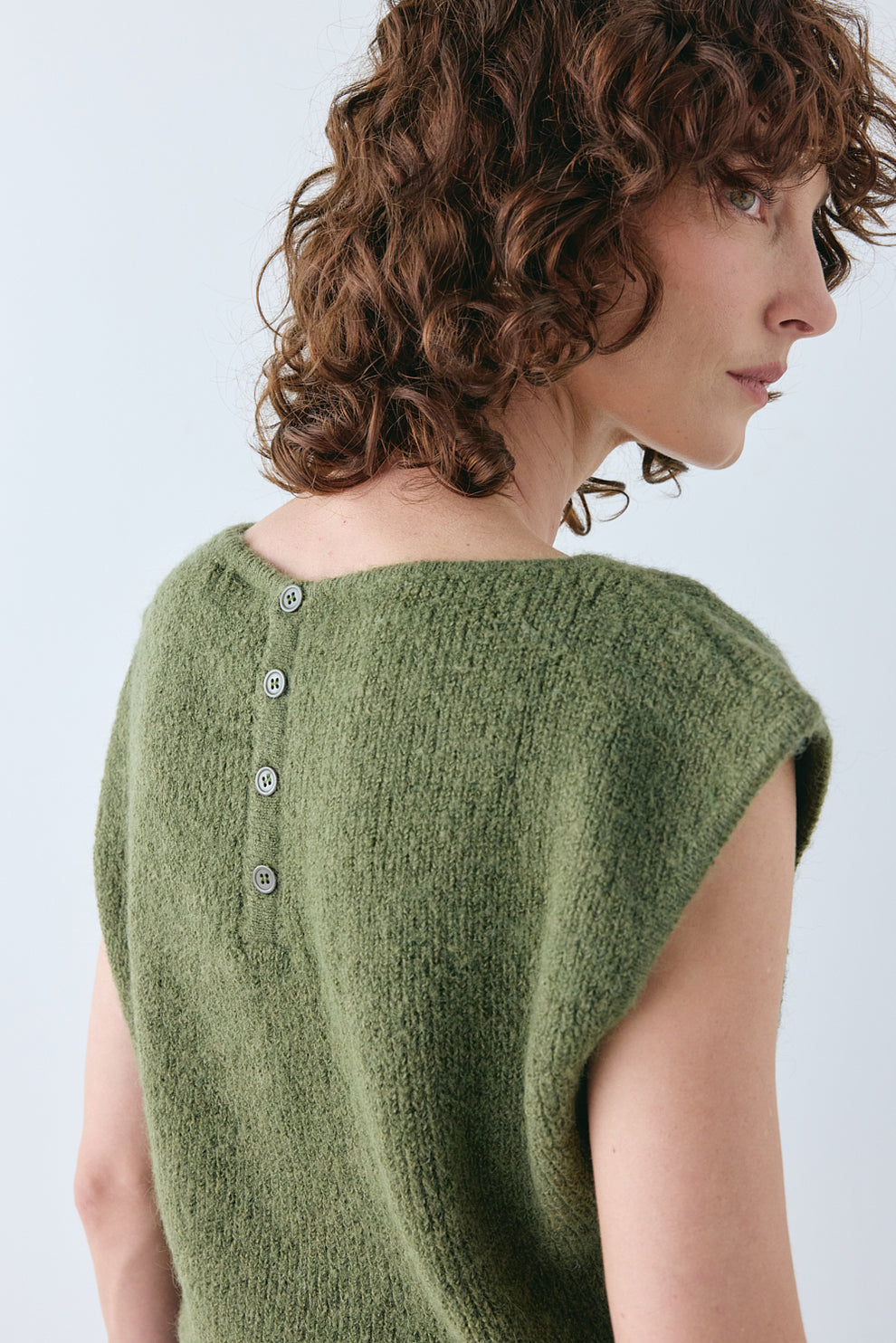 Greta Knit Top Olive