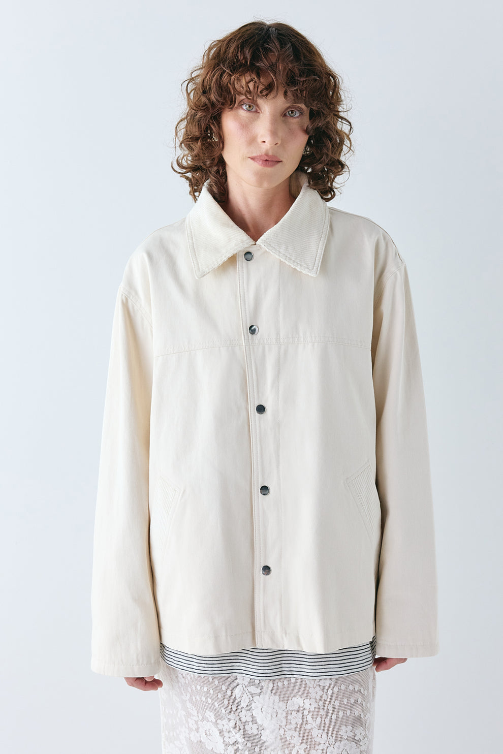 Cambell Jacket Cream - size:Kelsey:AU 6 / US 2
