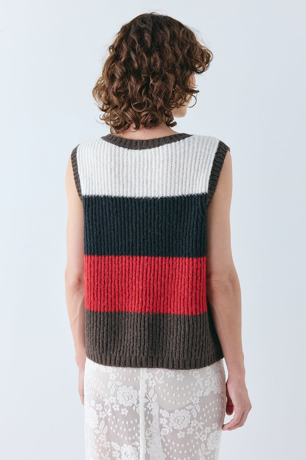 other - パーバーズ Gradient Stripe Vest ニットベスト Bridgette Knit Vest Stripe – VRG GRL