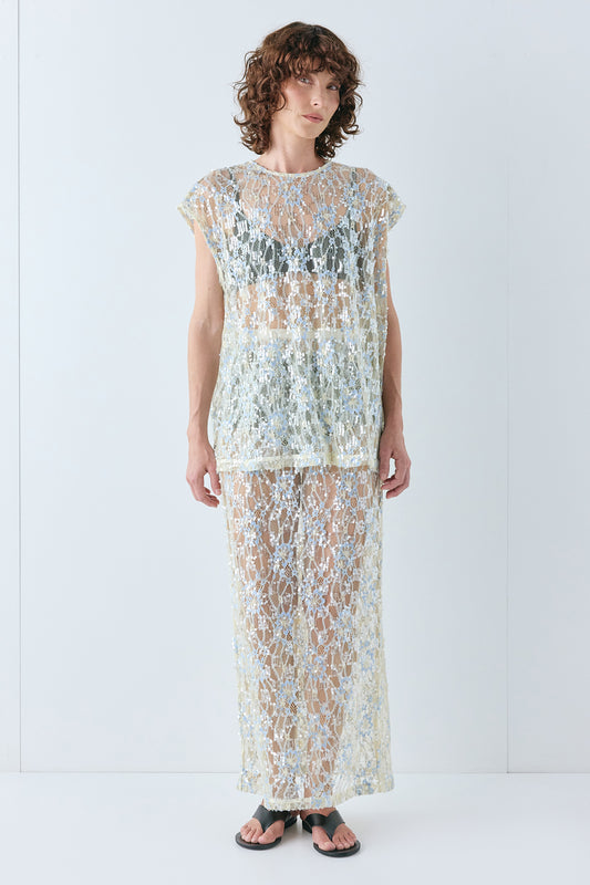 Devyn Sequin Top Lace - size:Kelsey:AU 6 / US 2
