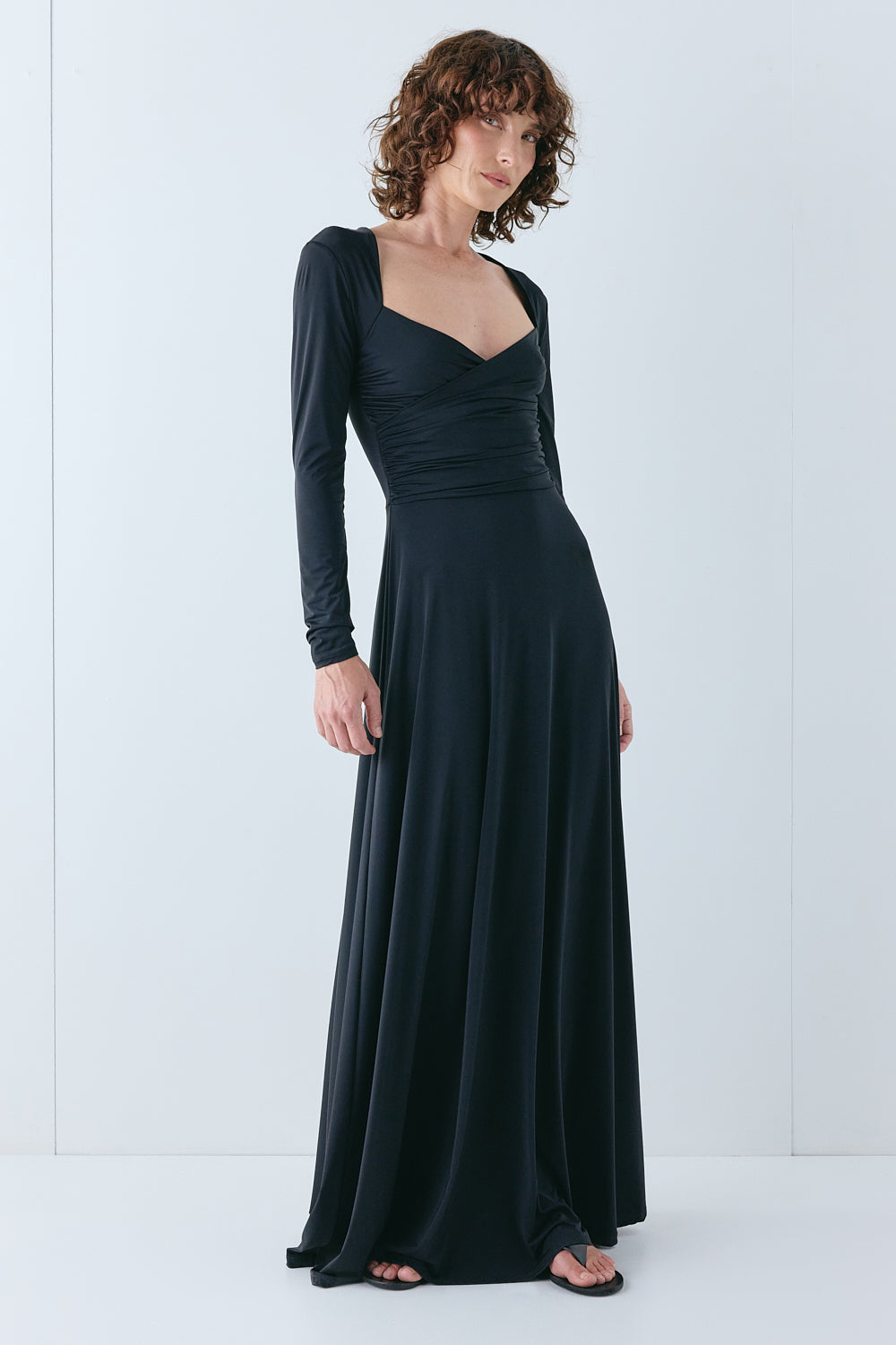 Valentine Maxi Dress Black - size:Kelsey:AU 6 / US 2
