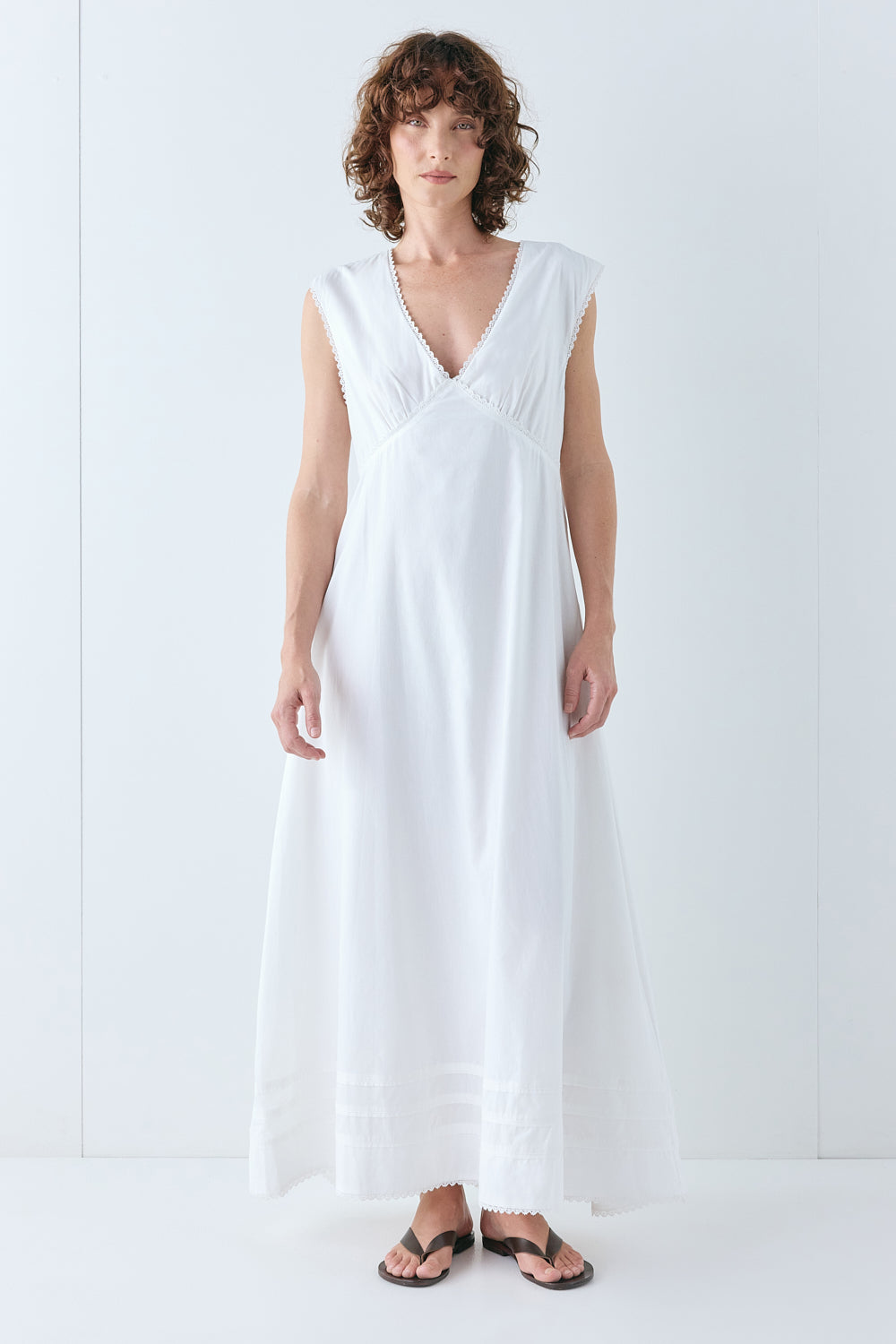 eloise maxi dress VRG GRL Women's' 'Eloise Maxi Dress White 8