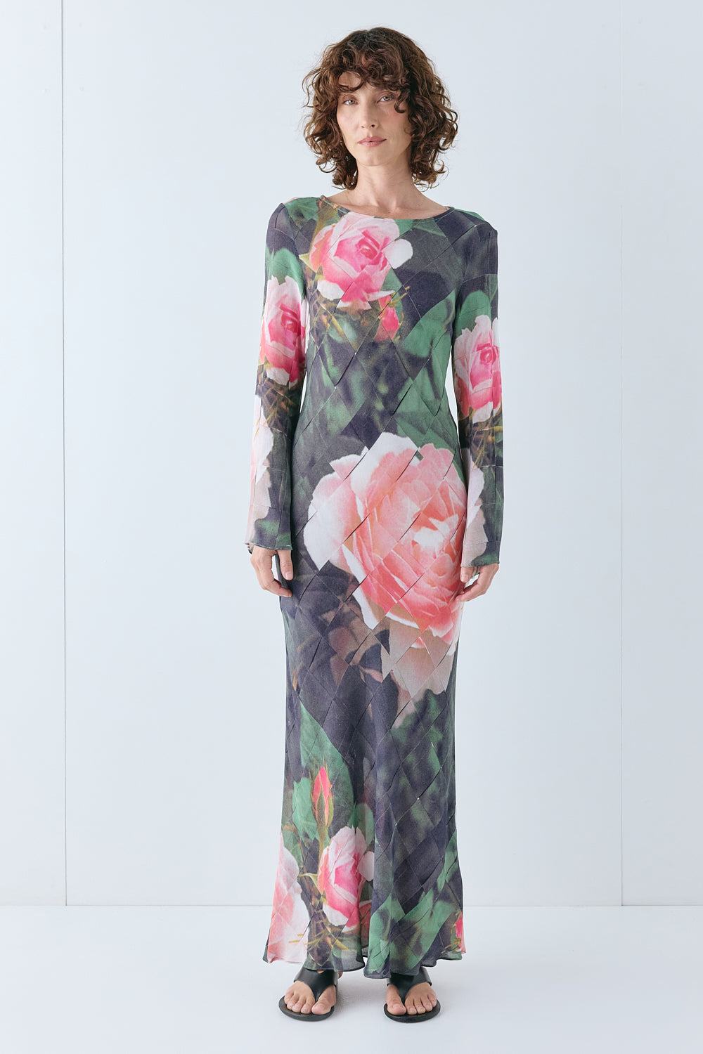 Jean Maxi Dress Rose - size:Kelsey:AU 8 / US 4