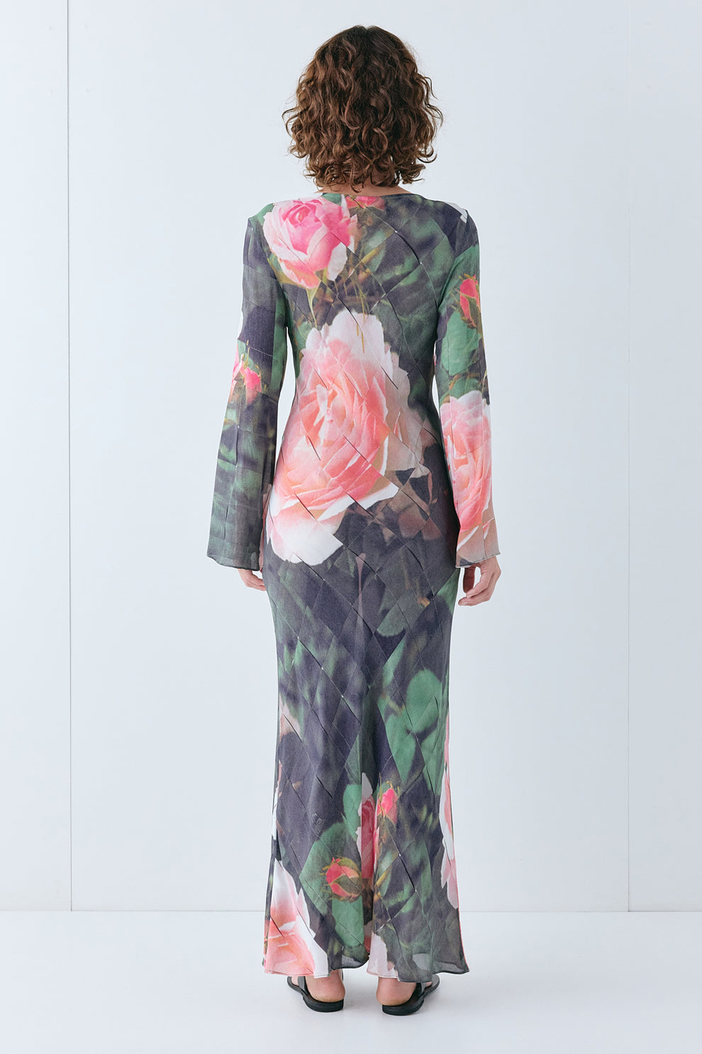 Jean Maxi Dress Rose