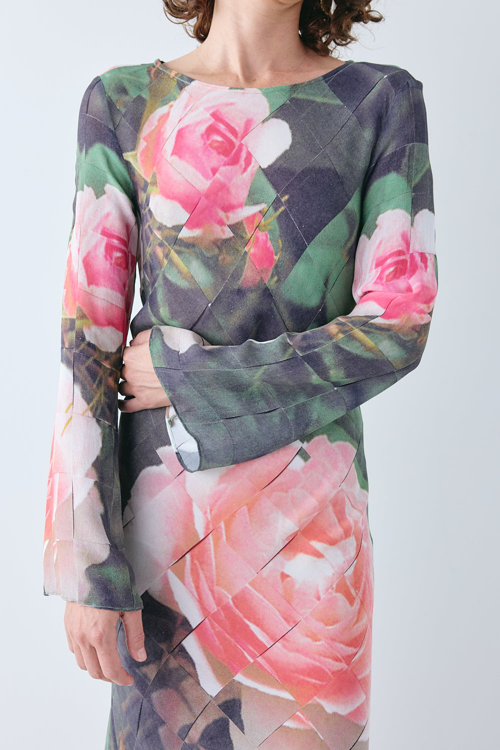 Jean Maxi Dress Rose