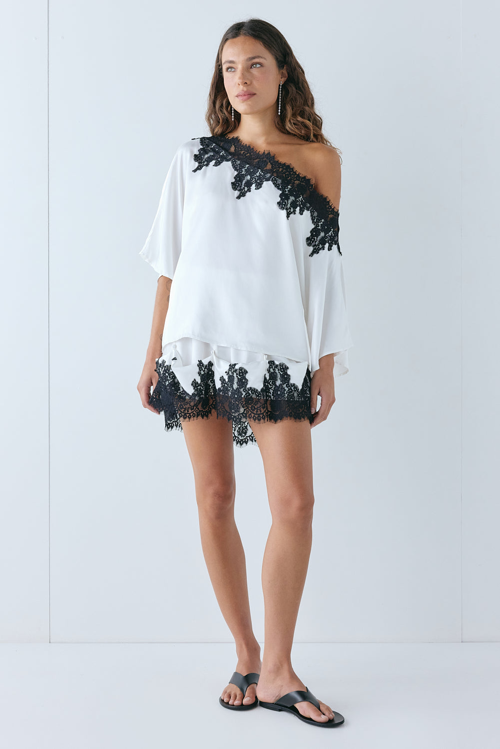 Miette Lace Top White