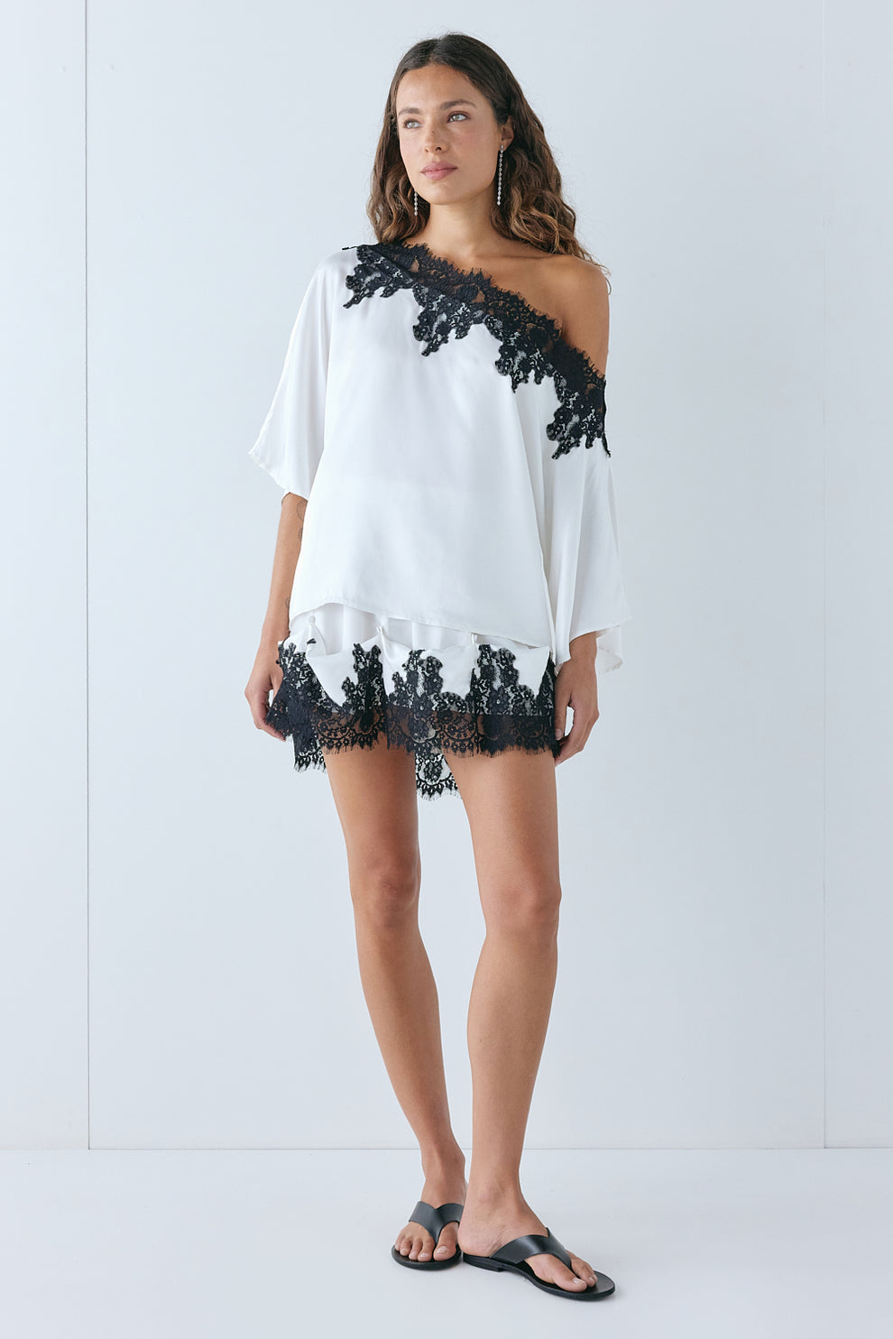 Miette Lace Top White