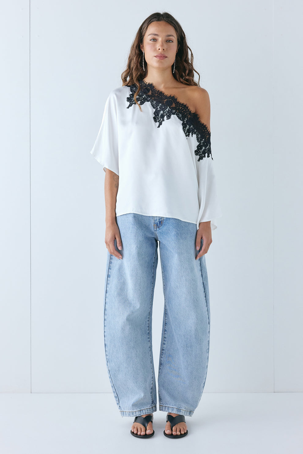 Miette Lace Top White