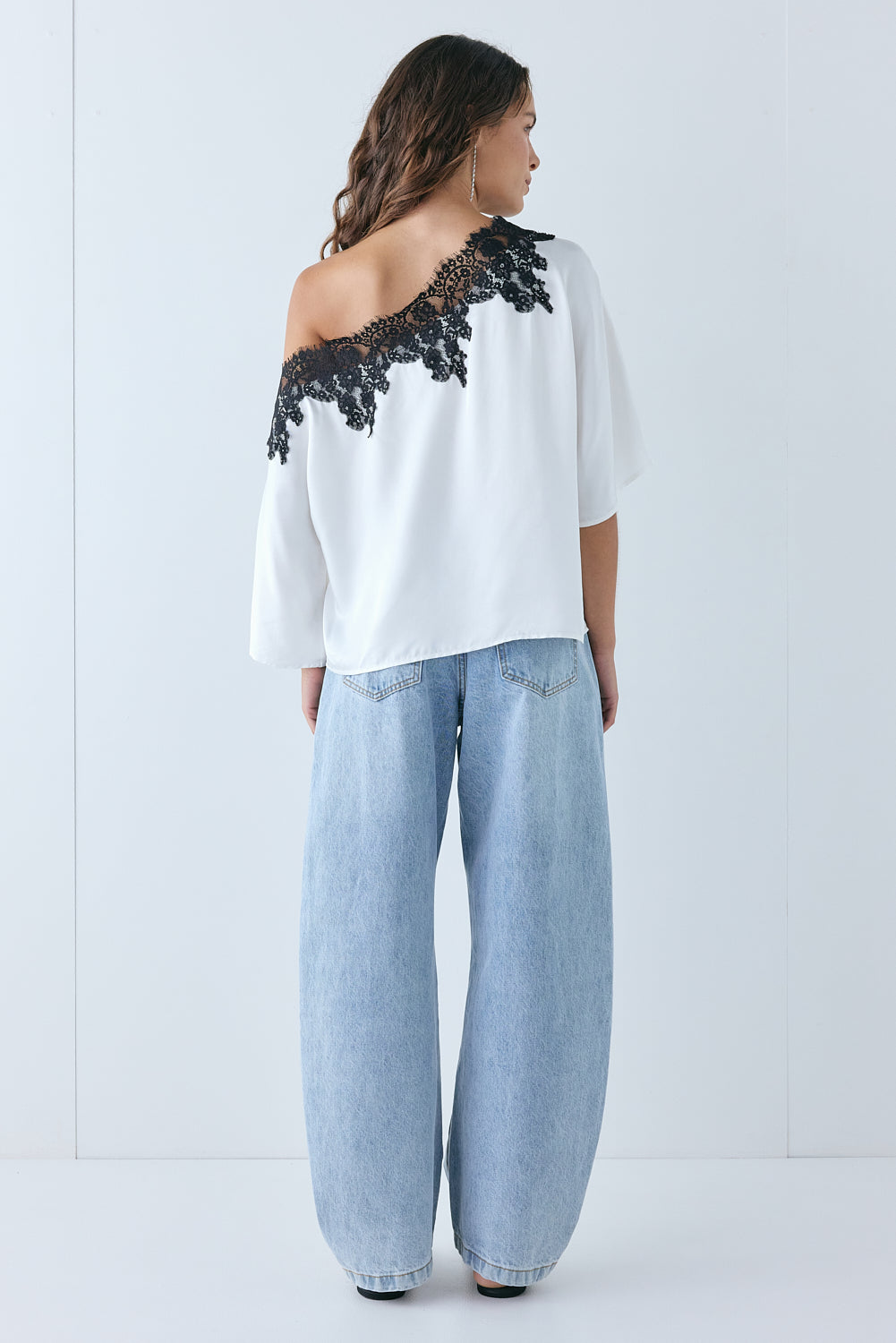 Miette Lace Top White