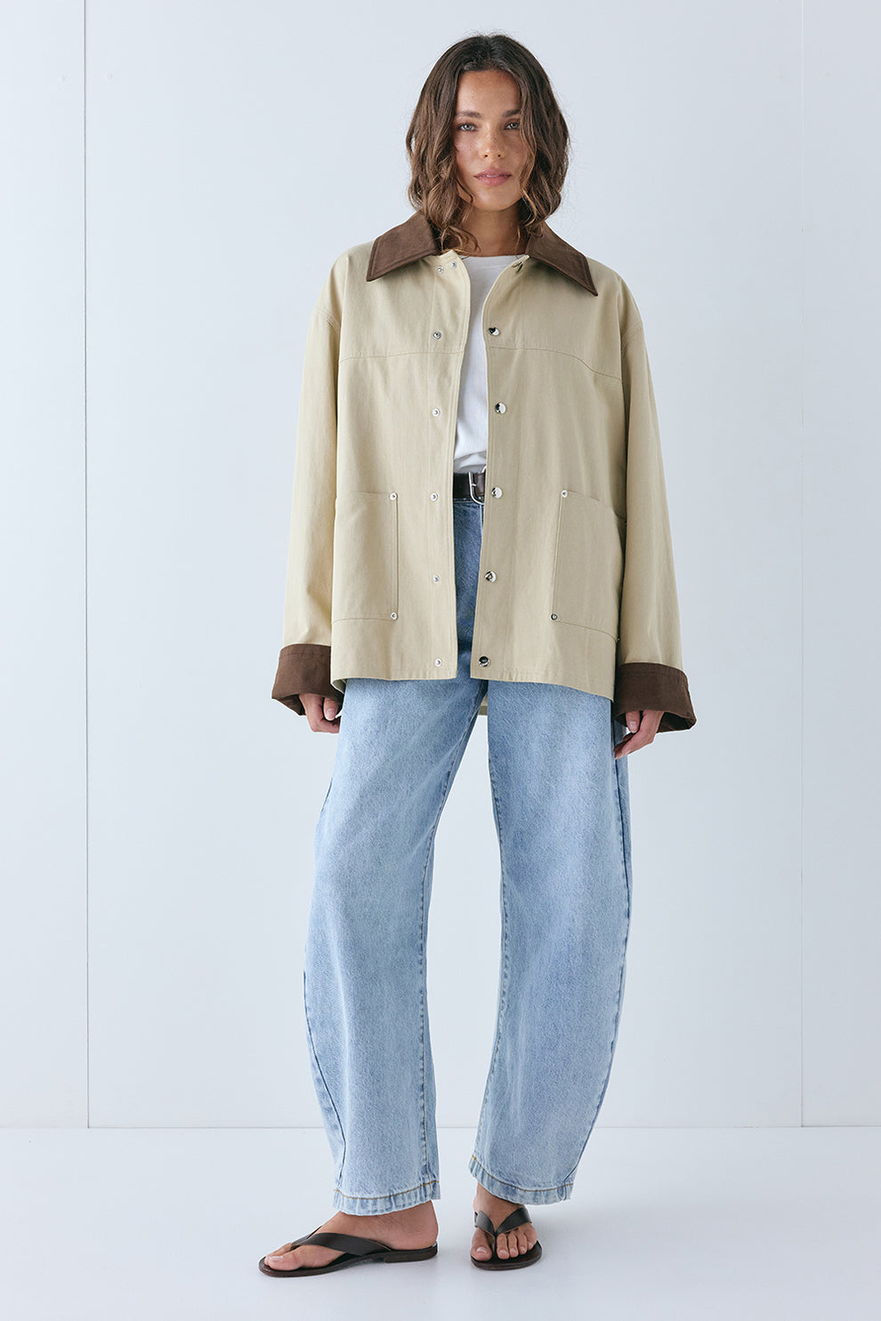 Benson Jacket Sand