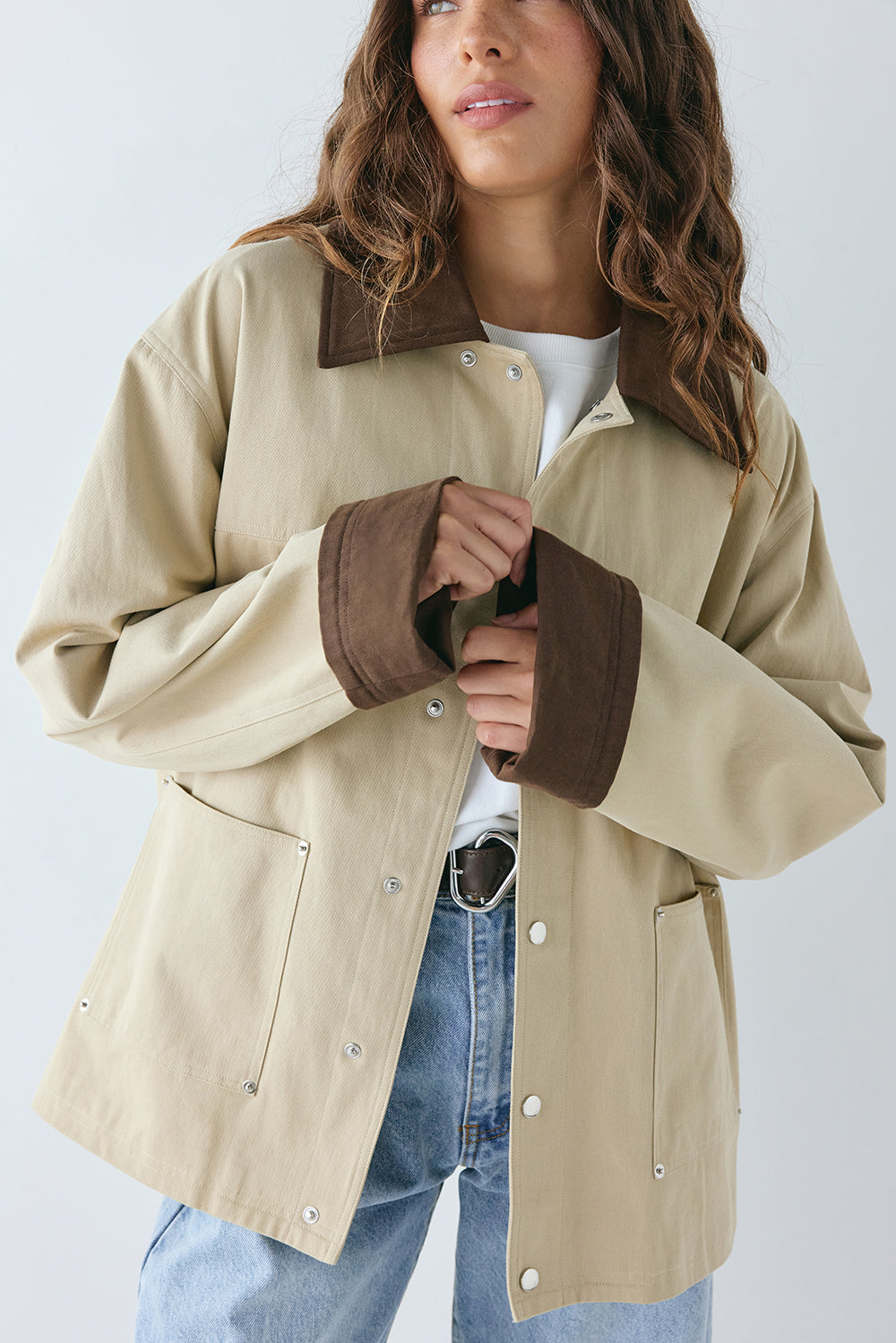 Benson Jacket Sand