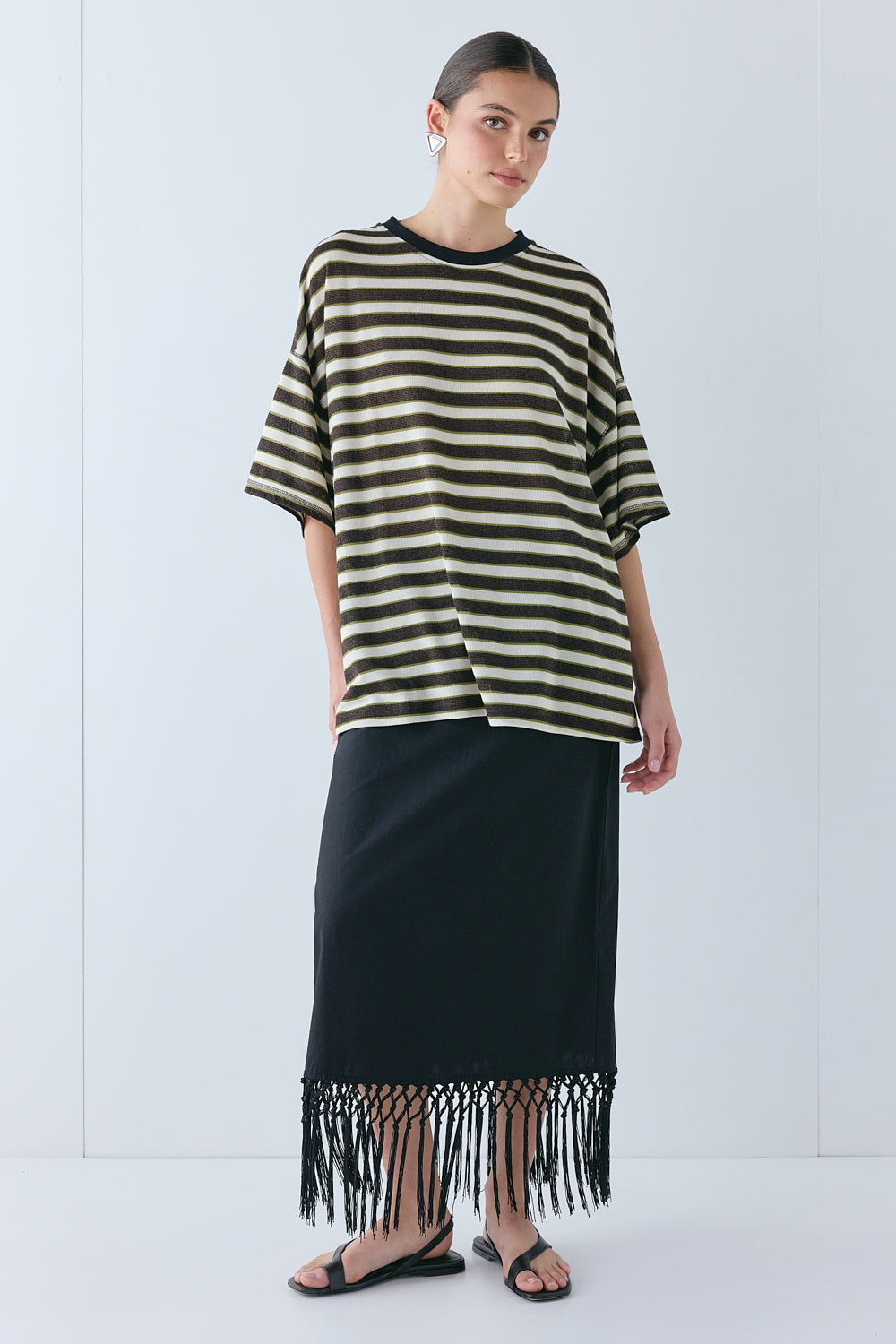 Willow Tee Forest Stripe