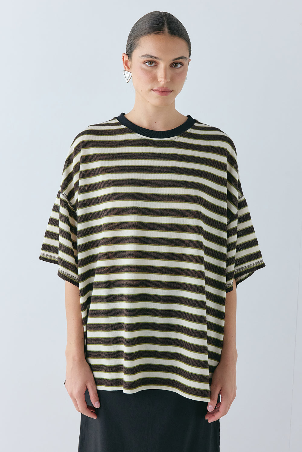 Willow Tee Forest Stripe