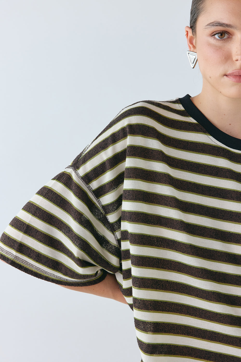 Willow Tee Forest Stripe
