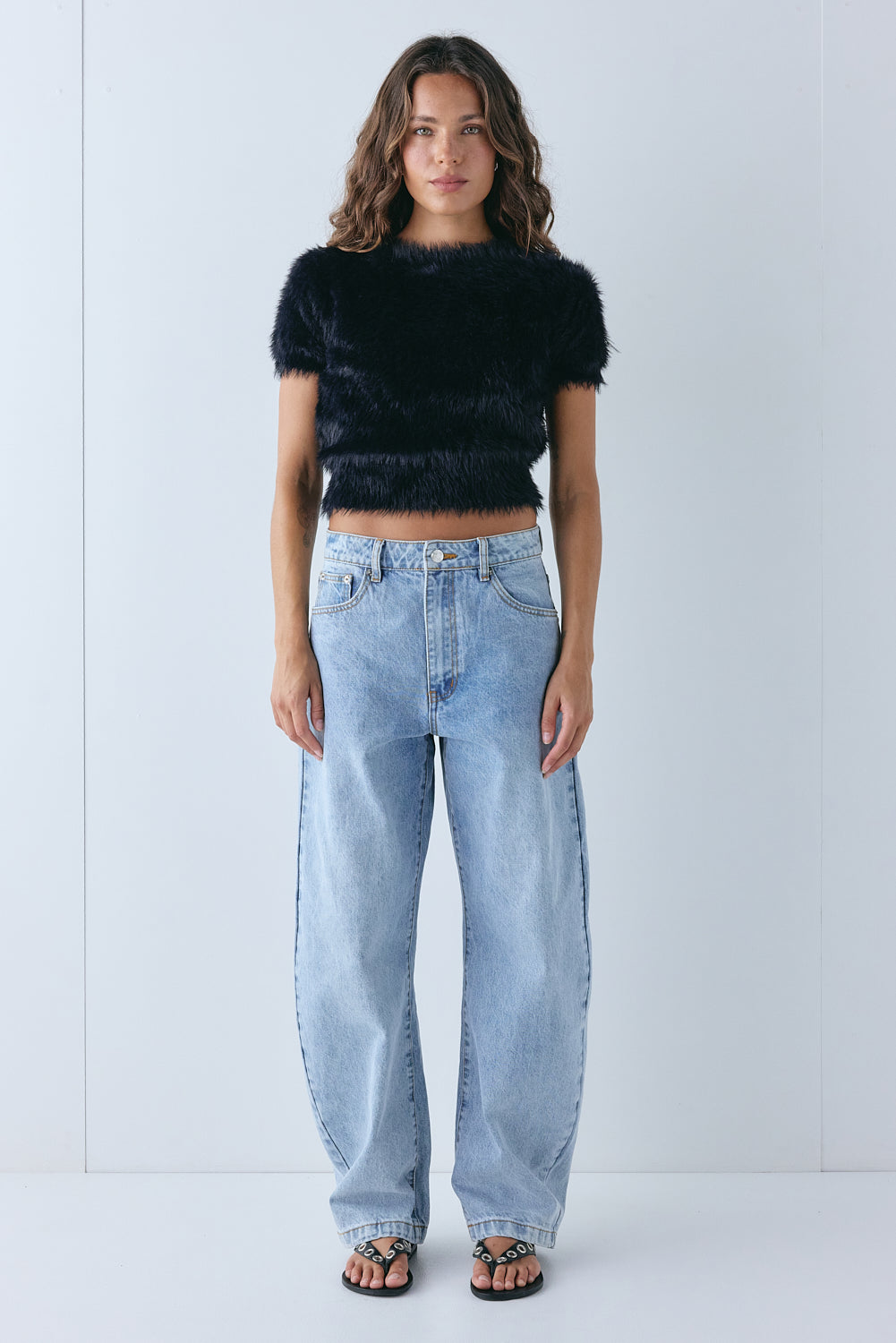 Nadine Knit Top Black