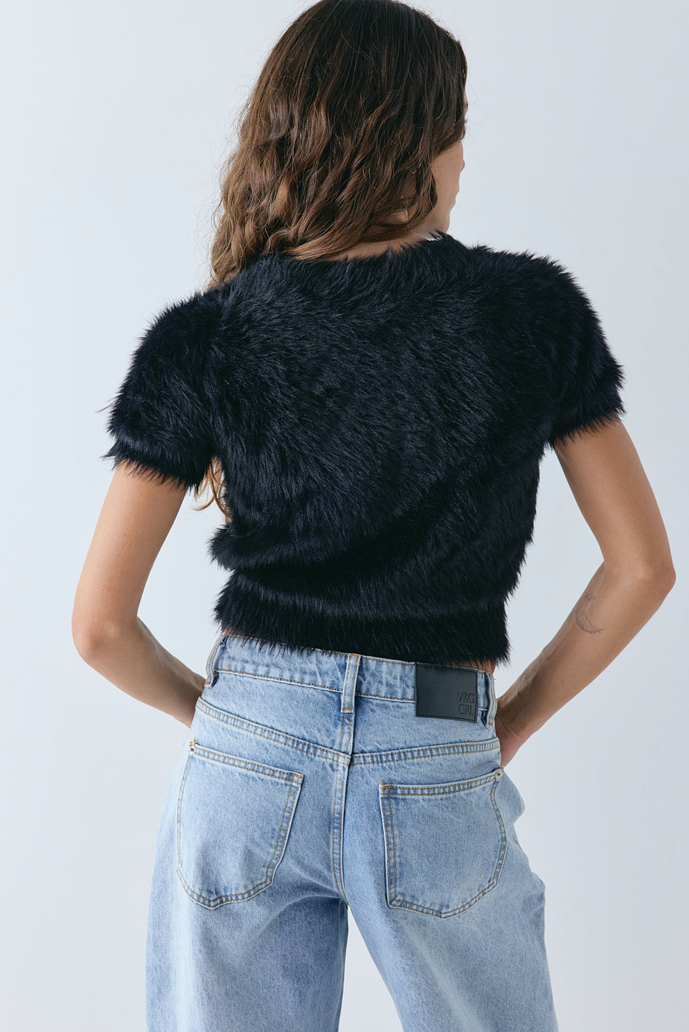 Nadine Knit Top Black