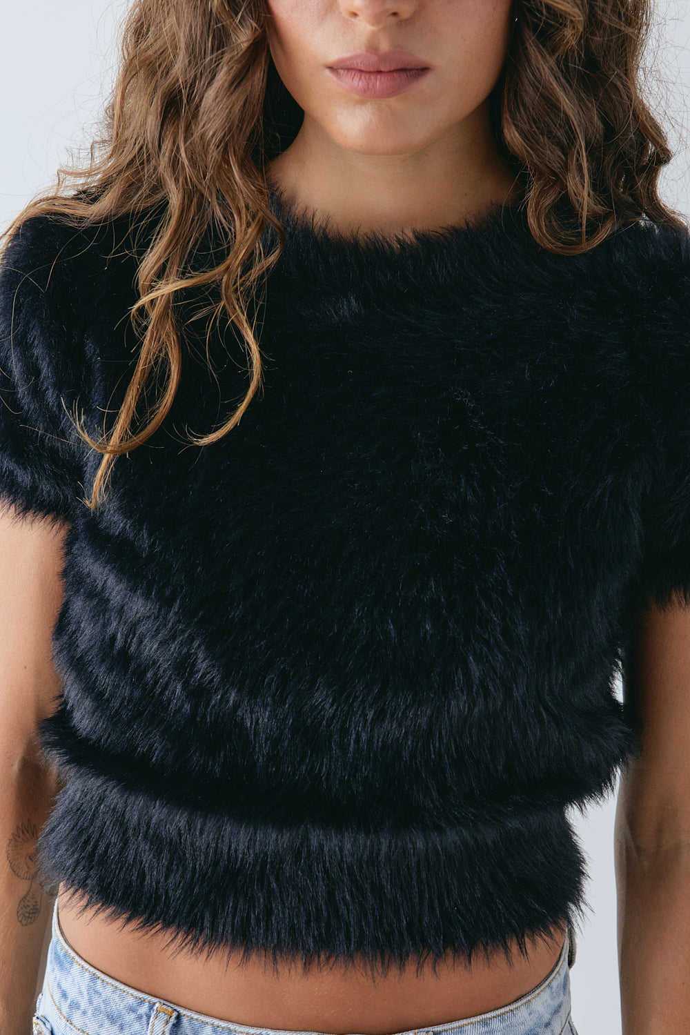 Nadine Knit Top Black