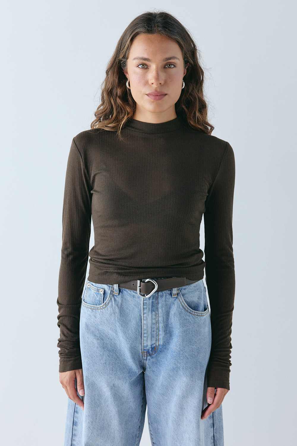 Luna Skivvy Chocolate - size:Stephanie:AU 6 / US 2