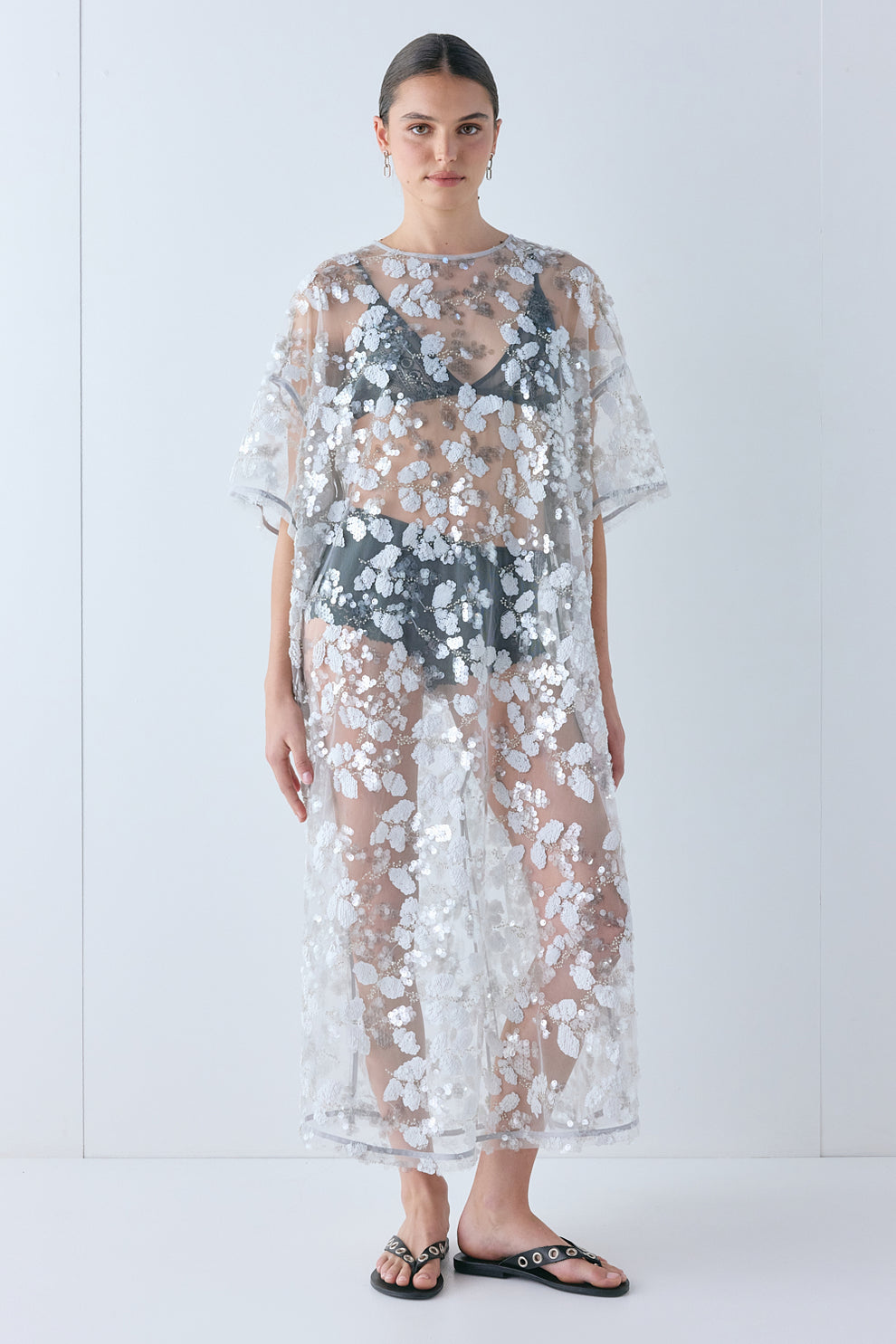 Ivette Sequin Midi Dress Ivy - size:Hailey:AU 6 / US 2