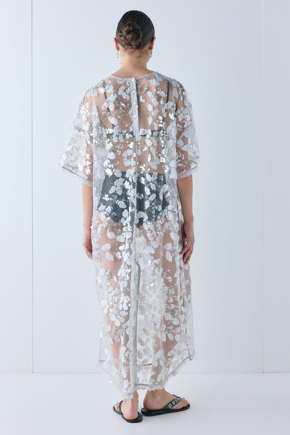 Ivette Sequin Midi Dress Ivy 