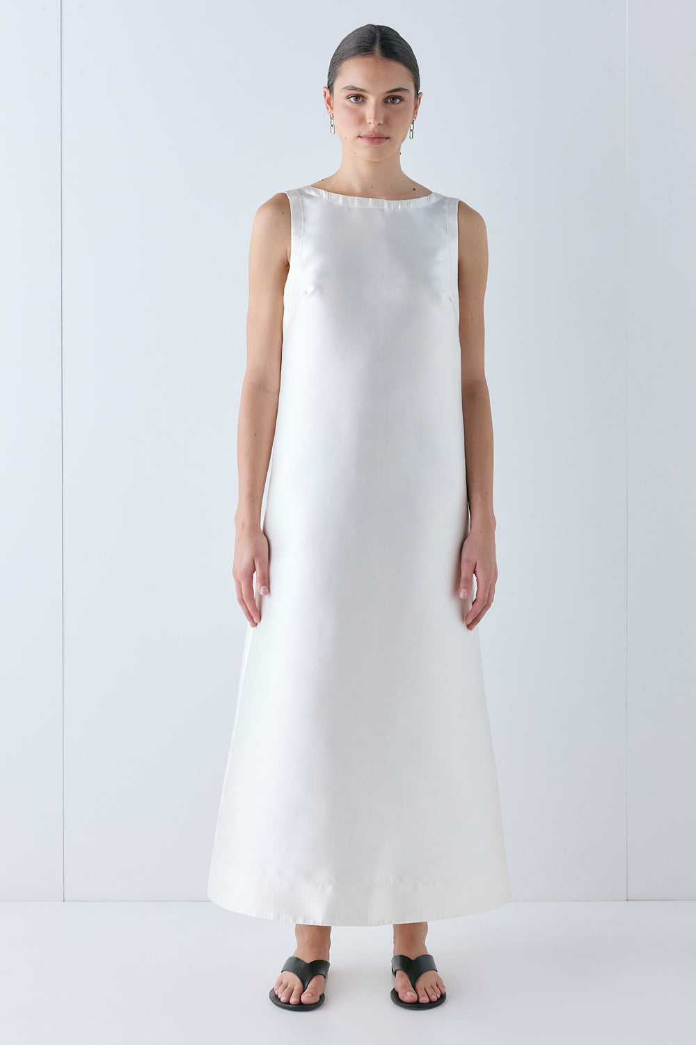 Fairfax Maxi Dress Cream  - size:Hailey:AU 6 / US 2