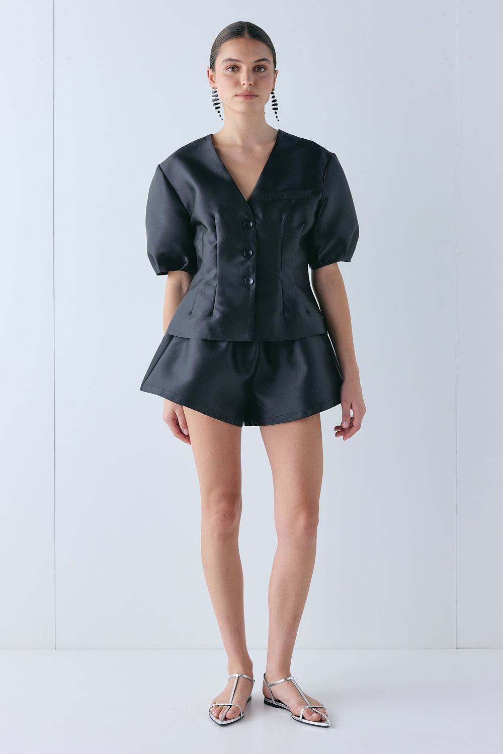 Fairfax Top Black - size:Hailey:AU 6 / US 2