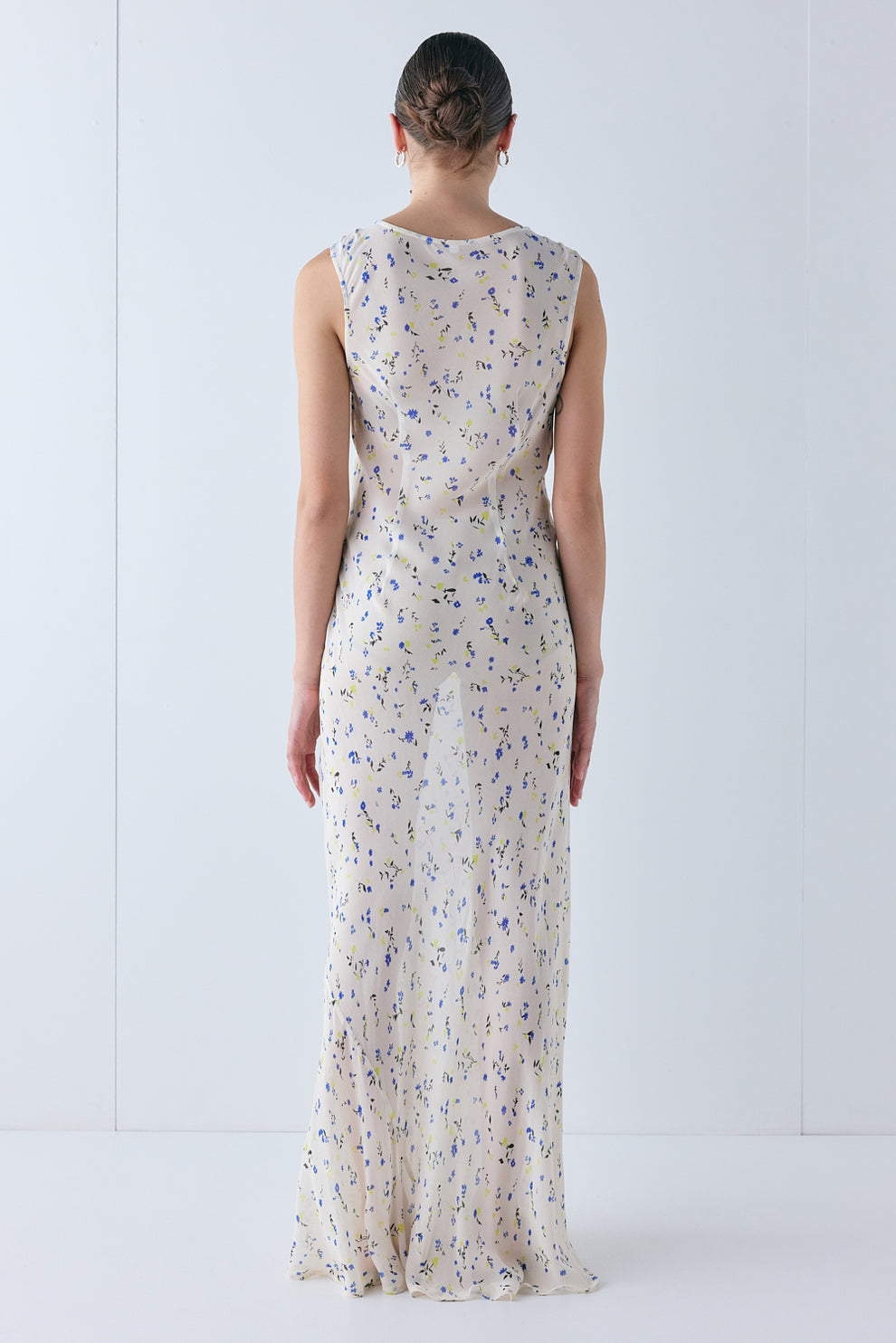 Luci Sheer Maxi Dress Millefleur