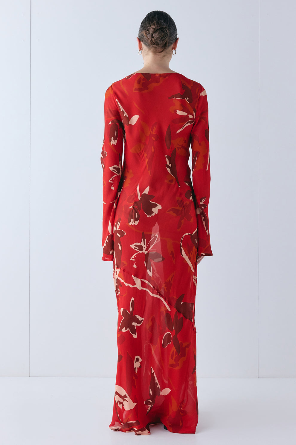 Luka Sheer Maxi Dress Deep End
