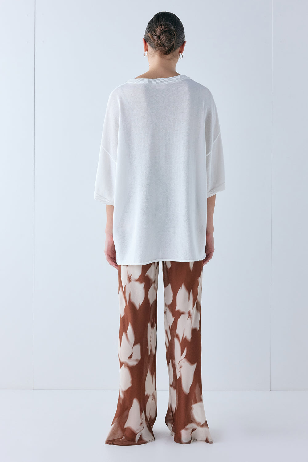 Willow Knit Tee Cream