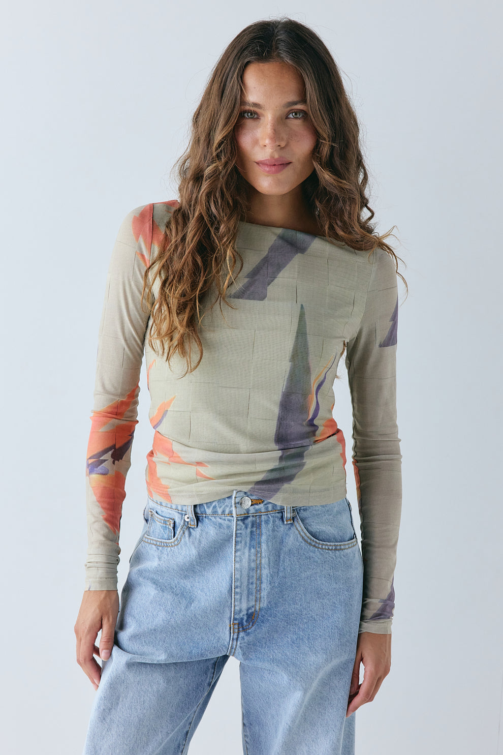 Lana Mesh Top Paradise