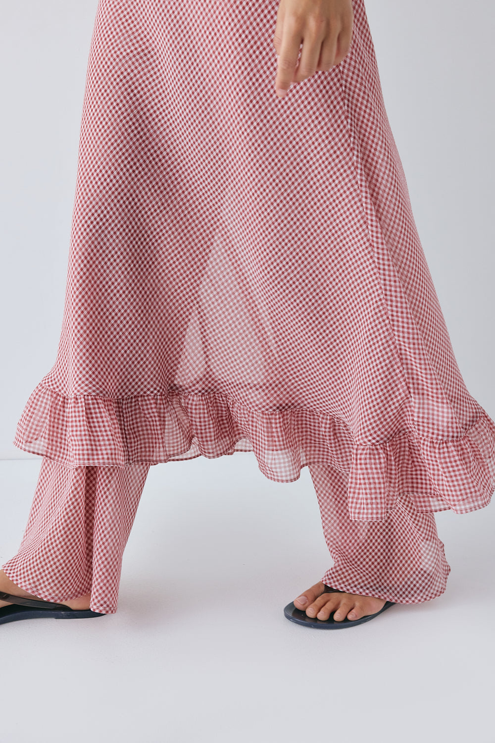 Remi Pants Red Check 