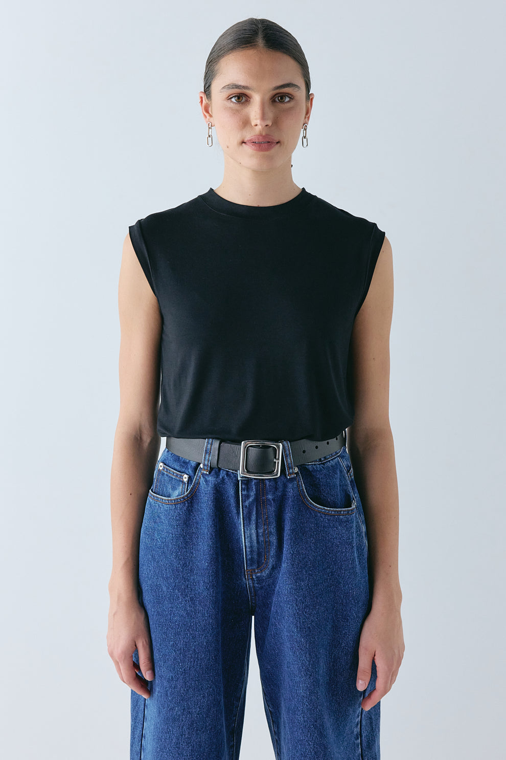 Perry Tank Black - size:Hailey:AU 6 / US 2
