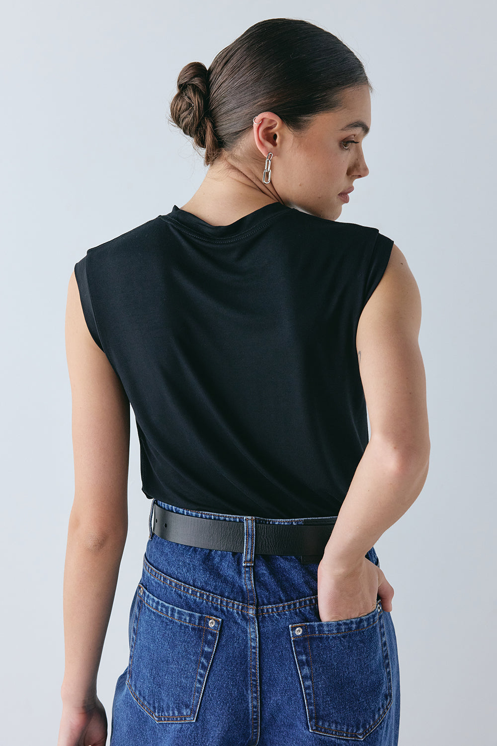 Perry Tank Black