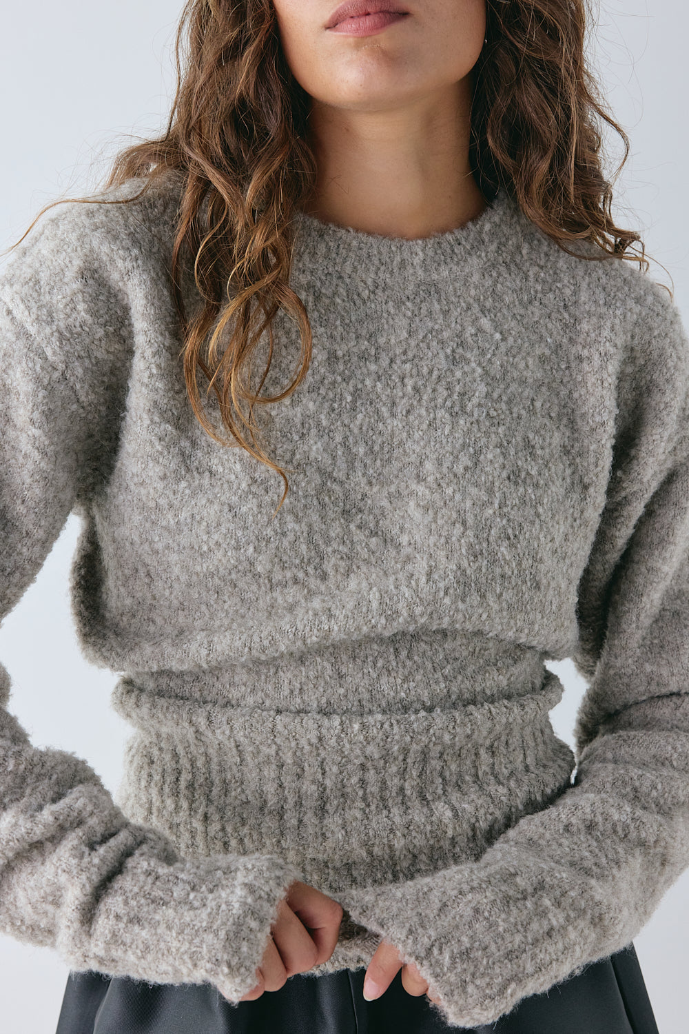 Vali Knit Jumper Smoke