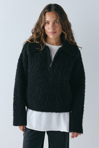 Deana Knit Jumper Black